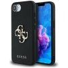 Etui Guess Grained Big 4G Logo Small     Classic Logo do iPhone 16E / 17E czarny